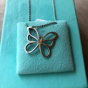 Return to Tiffany Authentic Butterfly Necklace!